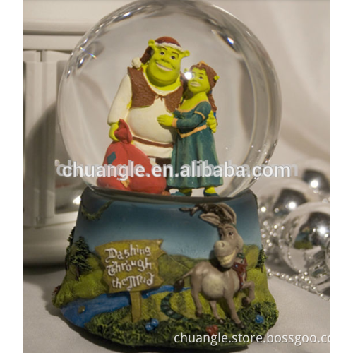 Custom Snow Water Globe Souvenir Home Decoration,OEM water polo decorations